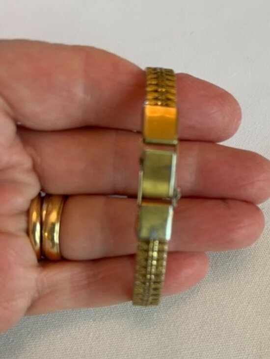 SEIKO | Two-Tone Chrome and Gold-Plated finish Cocktail watch-Working! main image 9